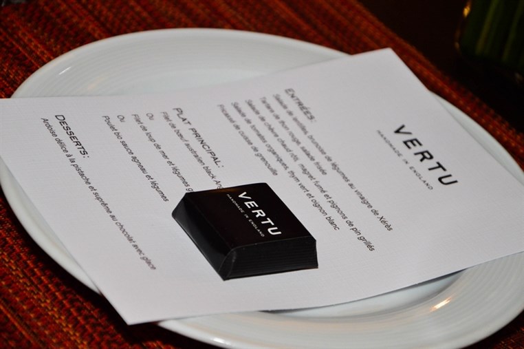 The new Vertu mobile Launching